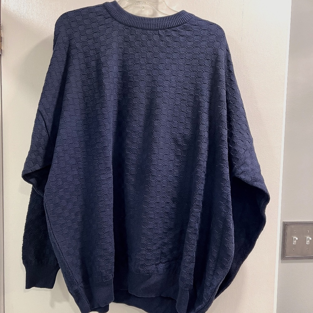 VINTAGE Men's ENRO Navy Sweater, 3XL NWT